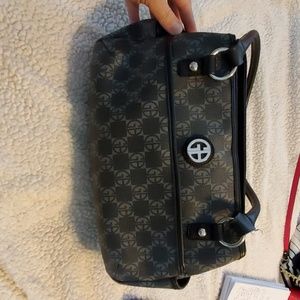 Giani Bernini black and grey purse